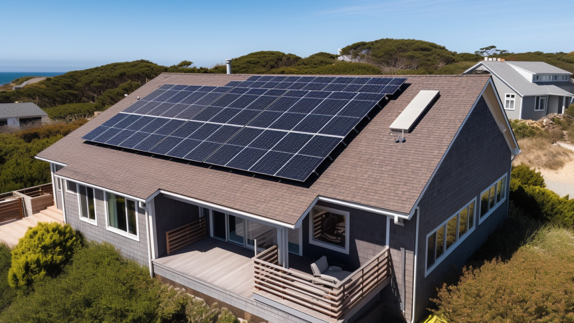 A House with Solar Panels on the Roof - Home Repair Talent
